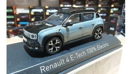 NOREV 1/43 - RENAULT R4 E-TECH - 2025 - URBAN GREY