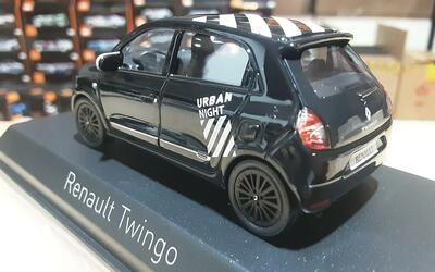 NOREV 1/43 - RENAULT TWINGO URBAN NIGHT - 2021 - BLACK