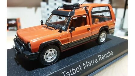 NOREV 1/43 -  TALBOT MATRA RANCHO - 1982 - TERRE BATTUE 
