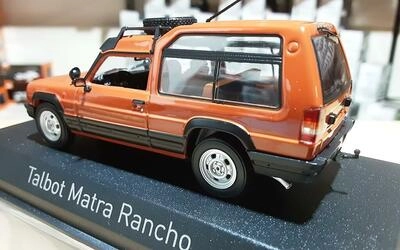 NOREV 1/43 -  TALBOT MATRA RANCHO - 1982 - TERRE BATTUE 