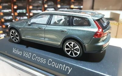 NOREV 1/43 - VOLVO V 60 CROSS COUNTRY - PINE GREY MEYALIC - 