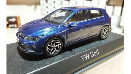 NOREV 1/43 -  VW GOLF - 2020 - BLUE METALLIC  