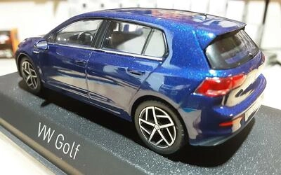NOREV 1/43 -  VW GOLF - 2020 - BLUE METALLIC  