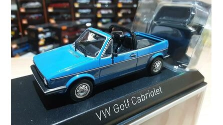 NOREV 1/43 - VW GOLF CABRIOLET - 1982 - MONACO BLUE