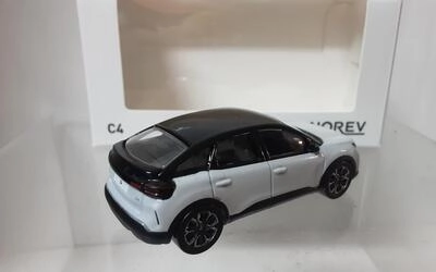 NOREV 1/64 -  CITROEN C4 - 2025 - OKENITE METALLIC WHITE