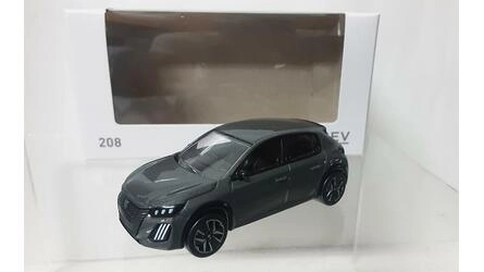 NOREV 1/64 -  PEUGEOT 208 - GREY - 2024