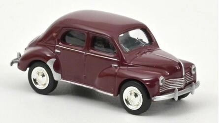 NOREV 1/64 - RENAULT 4 CV - MAROON - 1950