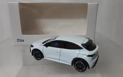 NOREV 1/64 -  RENAULT CLIO - 2026 - GLACIER WHITE