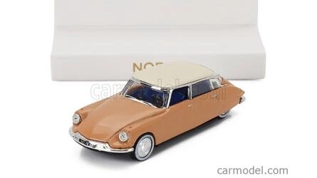 NOREV 1/87 -  CITROEN DS19 - 1959 - BEIGE WITH WHITE ROOF