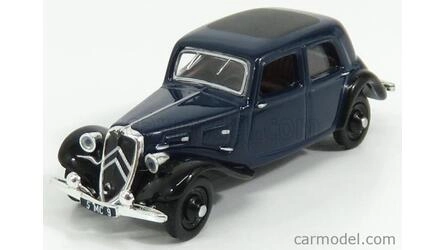 NOREV 1/87 - CITROEN TRACTION 7A - 1934 - BLUE / BLACK