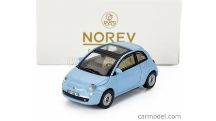 NOREV 1/87 - FIAT NUOVA 500 - 2008 - BLUE