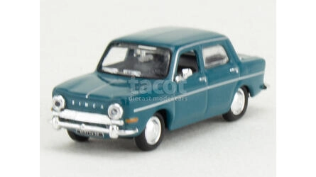 NOREV 1/87 - SIMCA 1000 GLS - 1968 - BORODINE GREEN