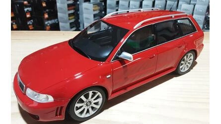 OTTO MOBILE 1/18 - AUDI RS4 B5 - RED - 2000