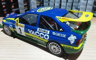 OTTO MOBILE 1/18 - FORD ESCORT RS COSWORTH - Nº 3 RALLY MONT