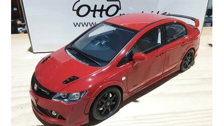 OTTO MOBILE 1/18 - HONDA  CIVIC MUGEN RR (FD2) - 2008 - RED