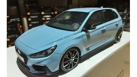 OTTO MOBILE 1/18 - HYUNDAI I30 N - 2017 - BLUE