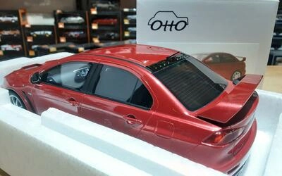 OTTO MOBILE 1/18 - MITSUBISHI LANCER EVO X FQ400 - 2012 - RE