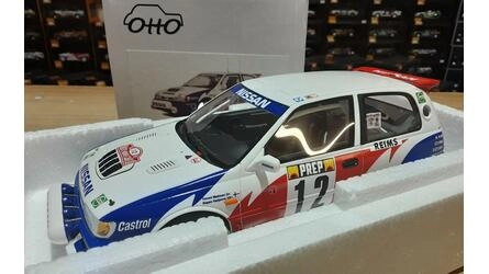 OTTO MOBILE 1/18 - NISSAN SUNNY GTI-R - Nº 12 RALLY MONTE CA