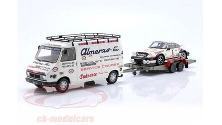 OTTO MOBILE 1/18 - SET CITROEN C35 VAN  PORSCHE 911 Nº 5  TR