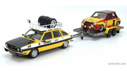 OTTO MOBILE 1/18 - SET RENAULT 30 ASSISTANCE  R5 TURBO Nº 4 