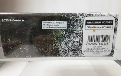 PARA 1/64 - MITSUBISHI GALANT VR-4 - № 1 RALLY MALAYSIA 1991