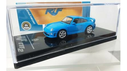PARA 1/64 - RUF BTR PORSCHE - SLANTNOSE SILVER - 1986