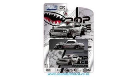 POP RACE 1/64 - NISSAN SKYLINE GT-R V8 DRIFT - HAKOSUKA - ME