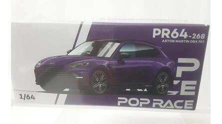 POP RACE 1/64 - ASTON MARTIN DBX 707 - STORM PURPLE