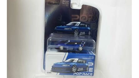POP RACE 1/64 - HONDA CIVIC EG6 V1.5 PANDEM - METALLIC BLUE 