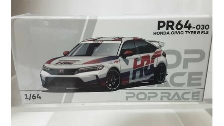 POP RACE 1/64 - HONDA CIVIC TYPE-R (FL5) - Nº 271 TCR HRC - 