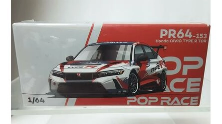 POP RACE 1/64 - HONDA CIVIC TYPE R (FL5)  - TCR PRESENTATION