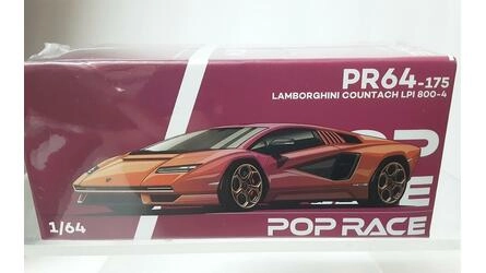 POP RACE 1/64 - LAMBORGHINI COUNTACH LPI 800-4 