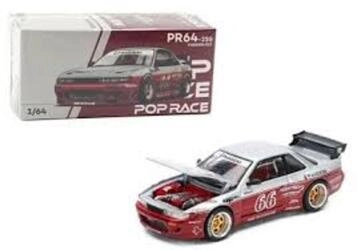 POP RACE 1/64 - NISSAN SILVIA PANDEM S13 - MOONTECH - RED