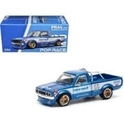 POP RACE 1/64 - PANDEM DATSUN 620 - BLUE