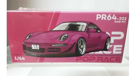 POP RACE 1/64 - PORSCHE RWB 997 - PINK