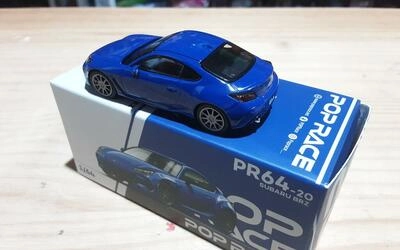 POP RACE 1/64 - SUBARU BRZ - SAPPHIRE BLUE