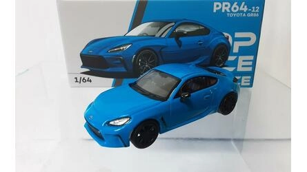 POP RACE 1/64 - TOYOTA GR 86 - NEPTUNE BLUE