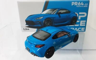 POP RACE 1/64 - TOYOTA GR 86 - NEPTUNE BLUE