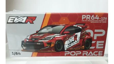 POP RACE 1/64 - TOYOTA GR YARIS - EVA RT RODUCTION MODEL - 0