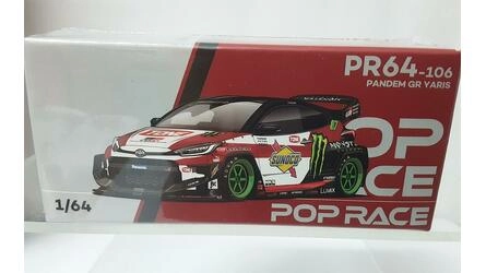 POP RACE 1/64 - TOYOTA PANDEM GR YARIS - DAIGO SAITO       