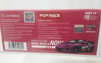 POP RACE 1/64 - TOYOTA SUPRA GR (A90) - DARWIN PRO 1087X 66G