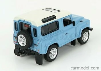 SCHUCO 1/64 - LAND ROVER DEFENDER 90 - 1990 - LIGHT BLUE
