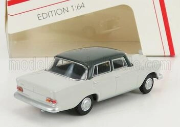 SCHUCO 1/64 - MERCEDES 200 D (W110) - 1965 - SILVER GREY