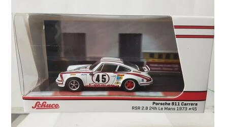 SCHUCO 1/64 - PORSCHE 911 CARRERA RSR 2.8 - Nº 45  24H LE MA