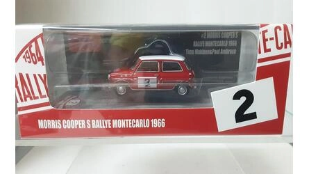 SPARK 1/64 - MINI COOPER S (night version) - Nº 2 WINNER RAL