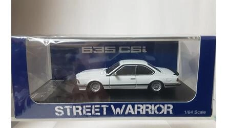 STREET WARRIOR 1/64 - BMW 635 CSI - WHITE