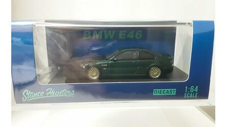 STREET WARRIOR 1/64 - BMW M3 E46 - GREEN METALLIC -  WITH BB