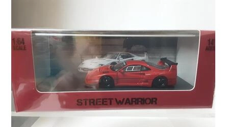 STREET WARRIOR 1/64 - FERRARI F40 - IBWK - RED