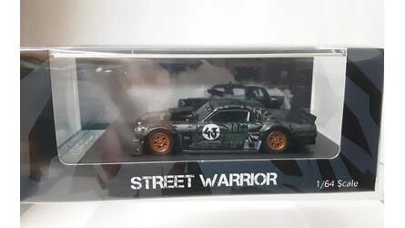 STREET WARRIOR 1/64 - FORD MUSTANG HOONICOM RTR - K. BLOCK -