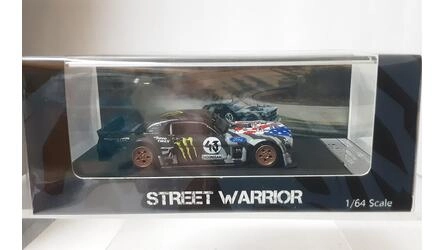 STREET WARRIOR 1/64 - FORD MUSTANG HOONICOM RTR - K. BLOCK -